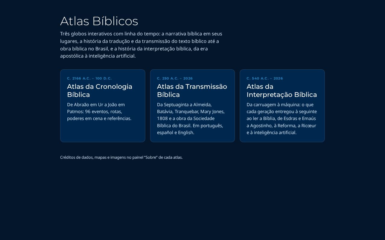 Preview of Atlas Biblico