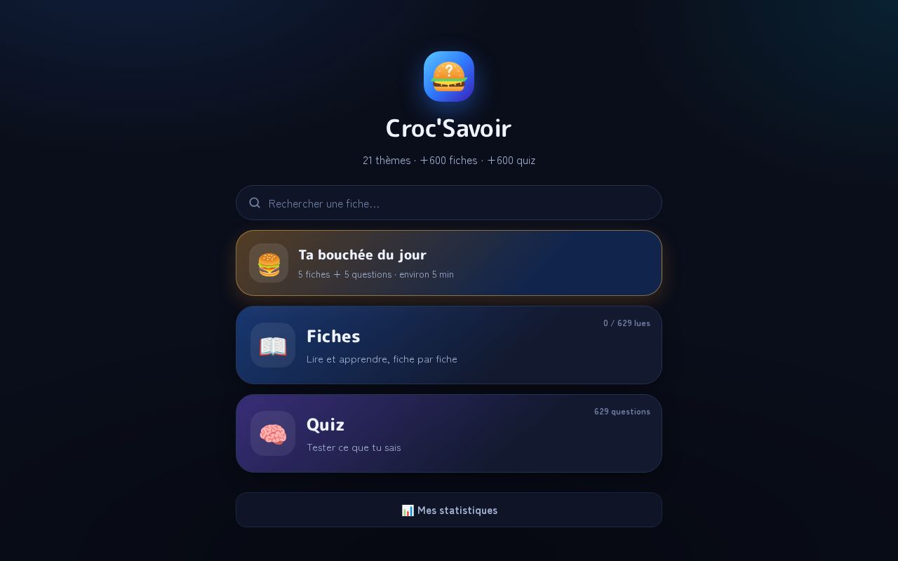 Preview of Croc Savoir Github Io