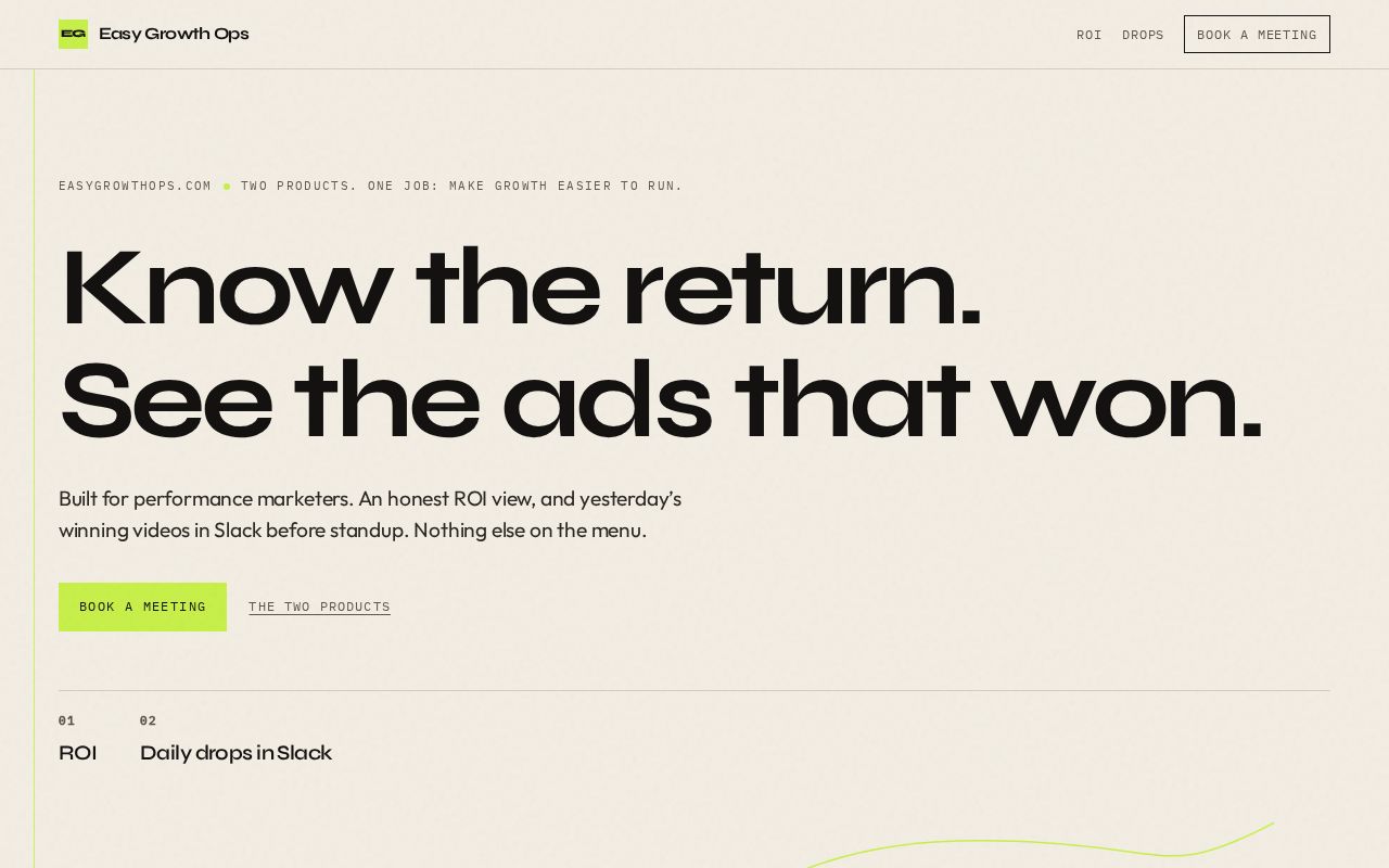 Preview of Easy Growth Ops