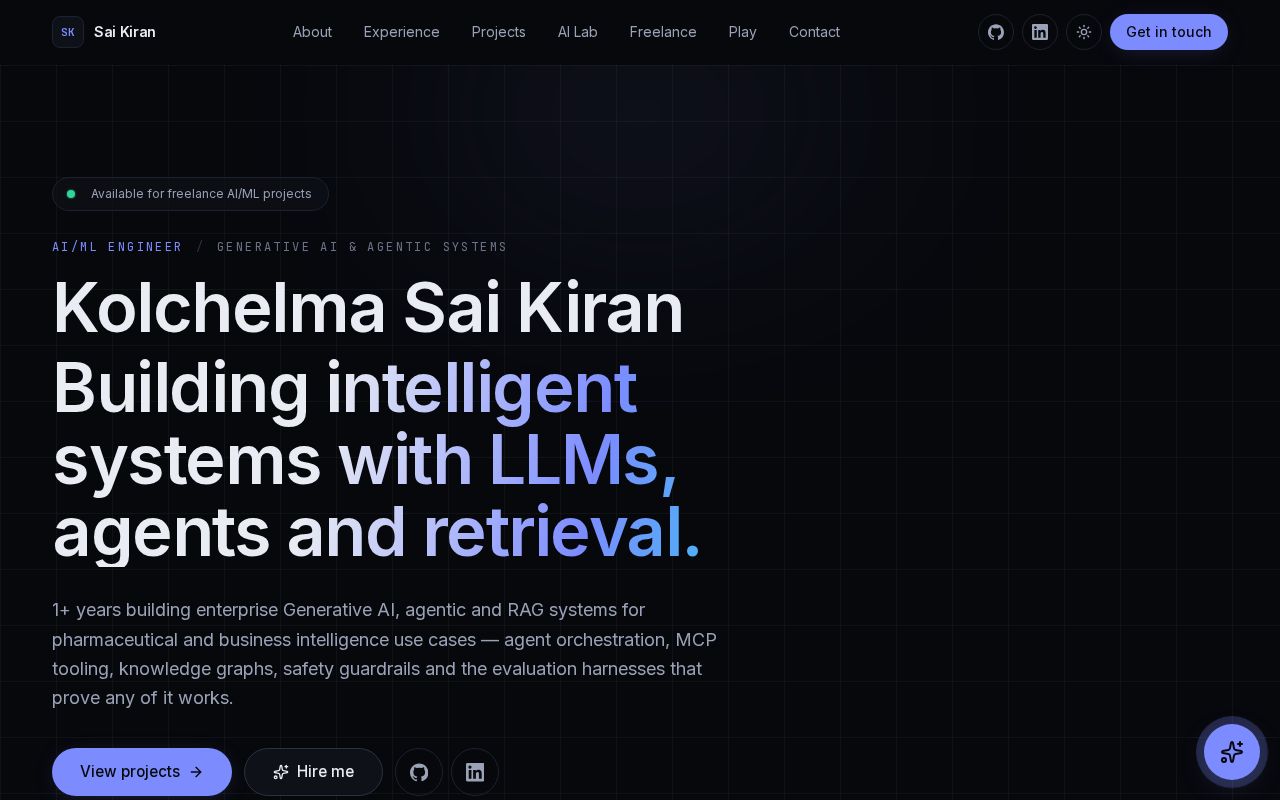 Preview of Personal Portfolio