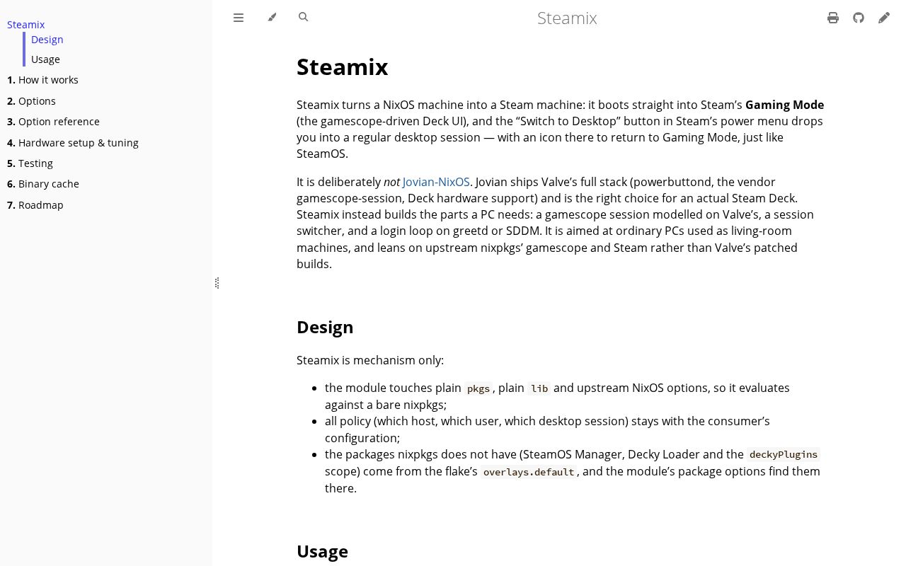 Preview of Steamix
