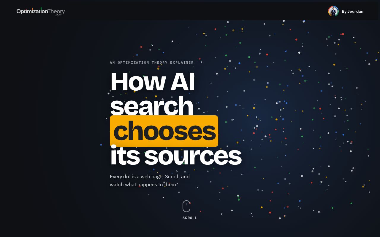 Preview of Ai Search Scroll Story