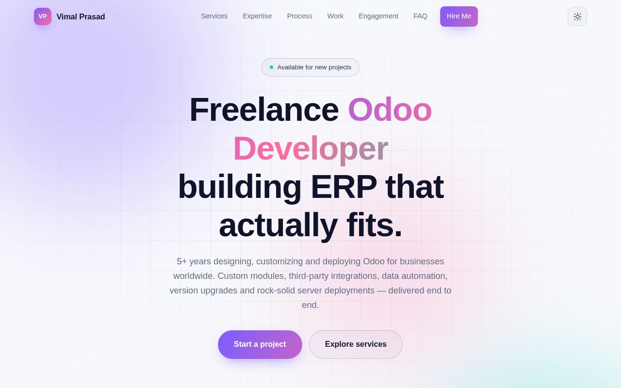 Preview of My Portfolio Website