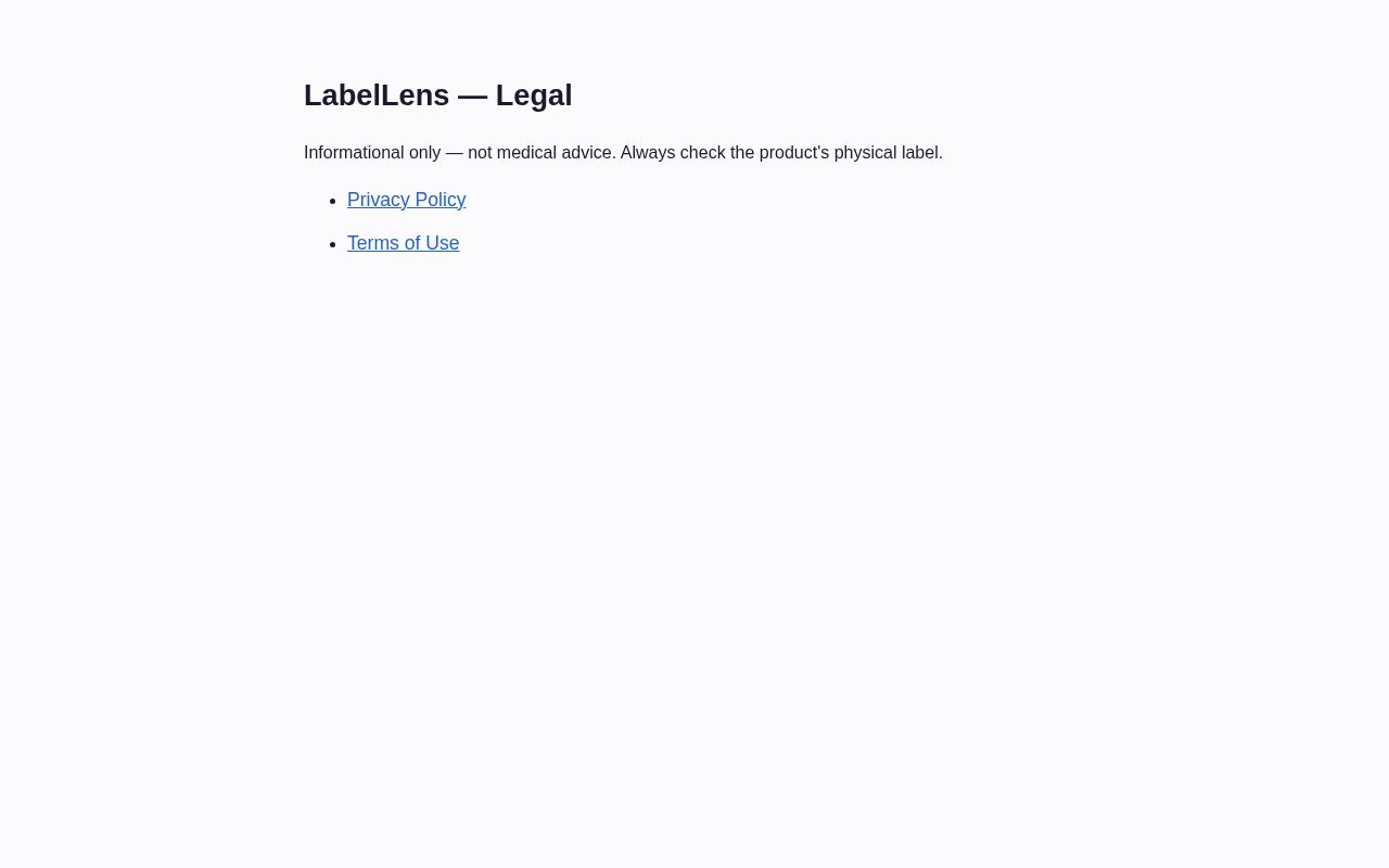 Preview of Labellens Legal