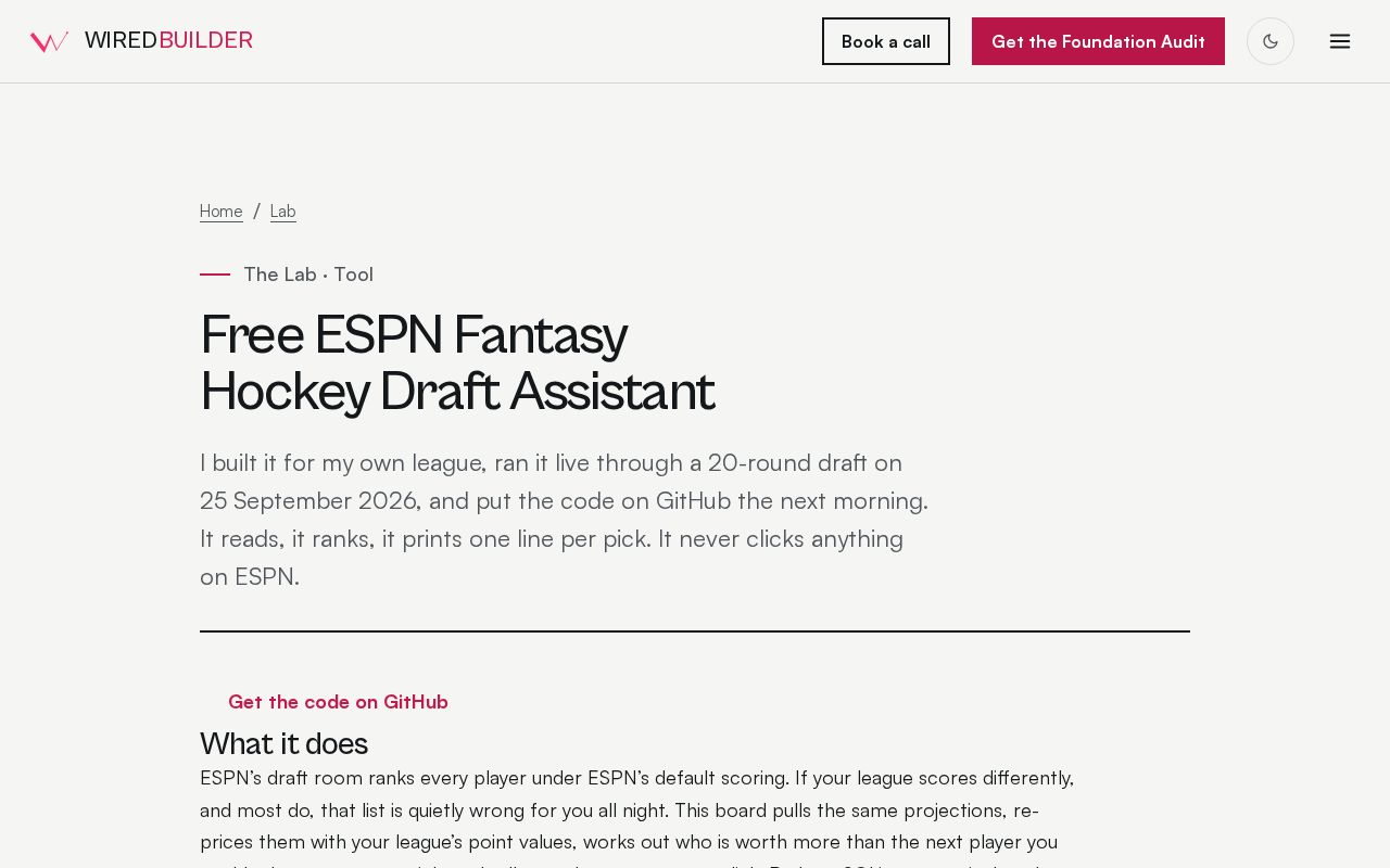 Preview of Espn Fantasy Hockey Draft Assistant
