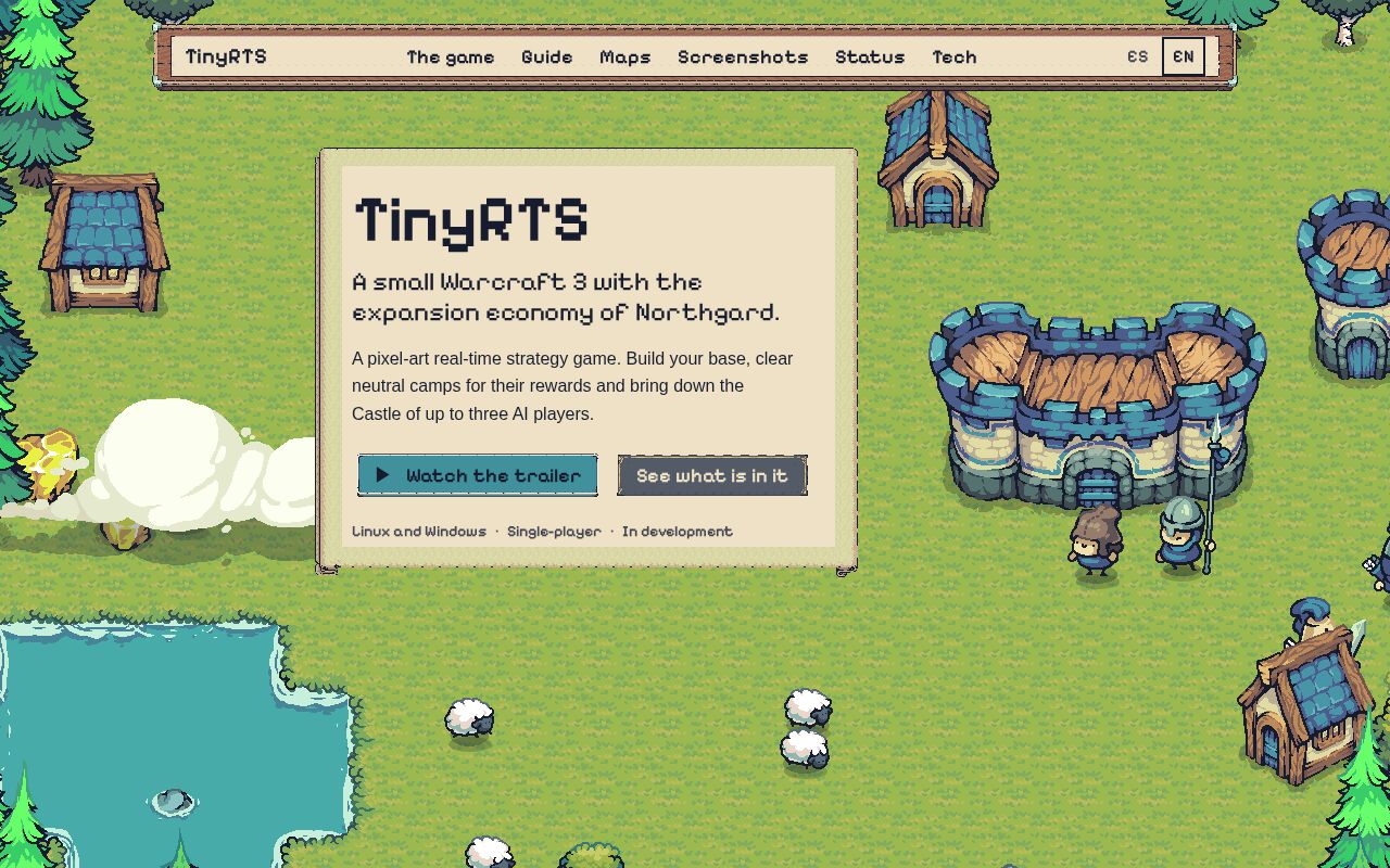 Preview of TinyRTS Showcase