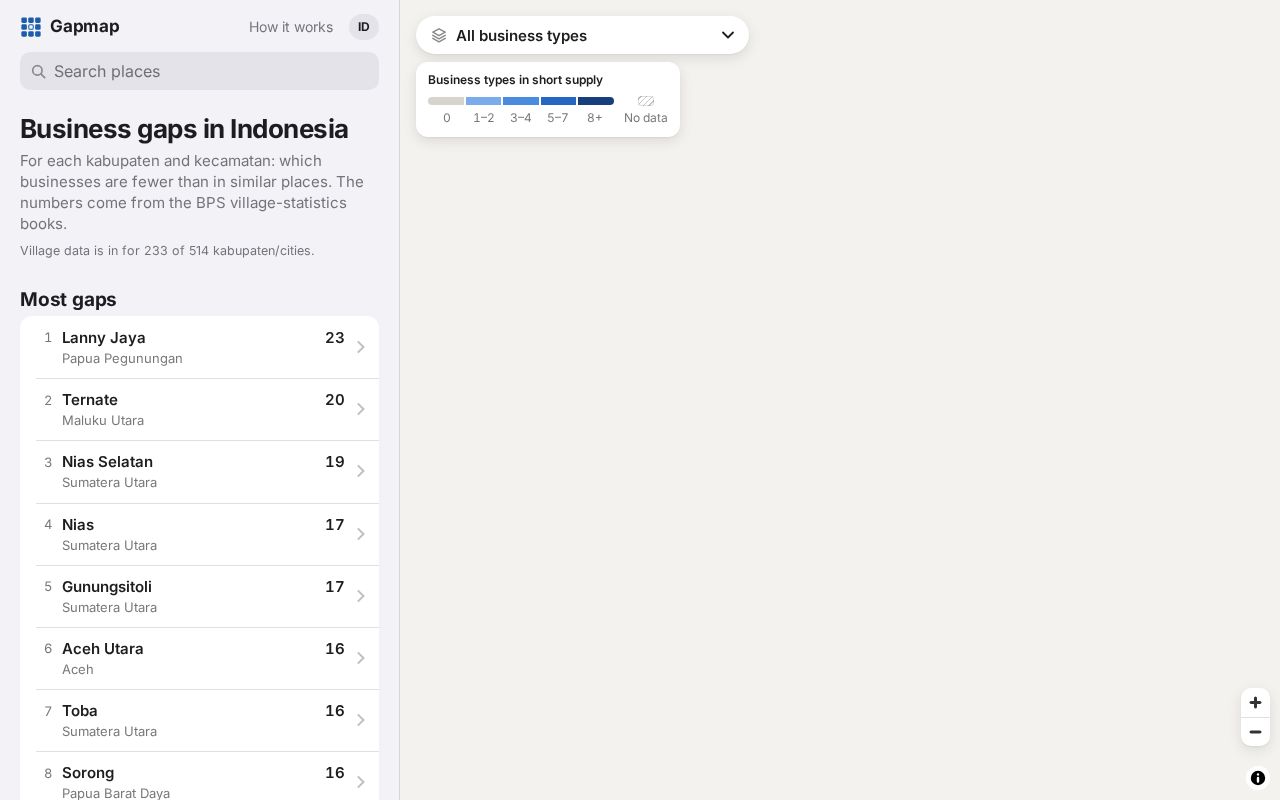 Preview of Gapmap