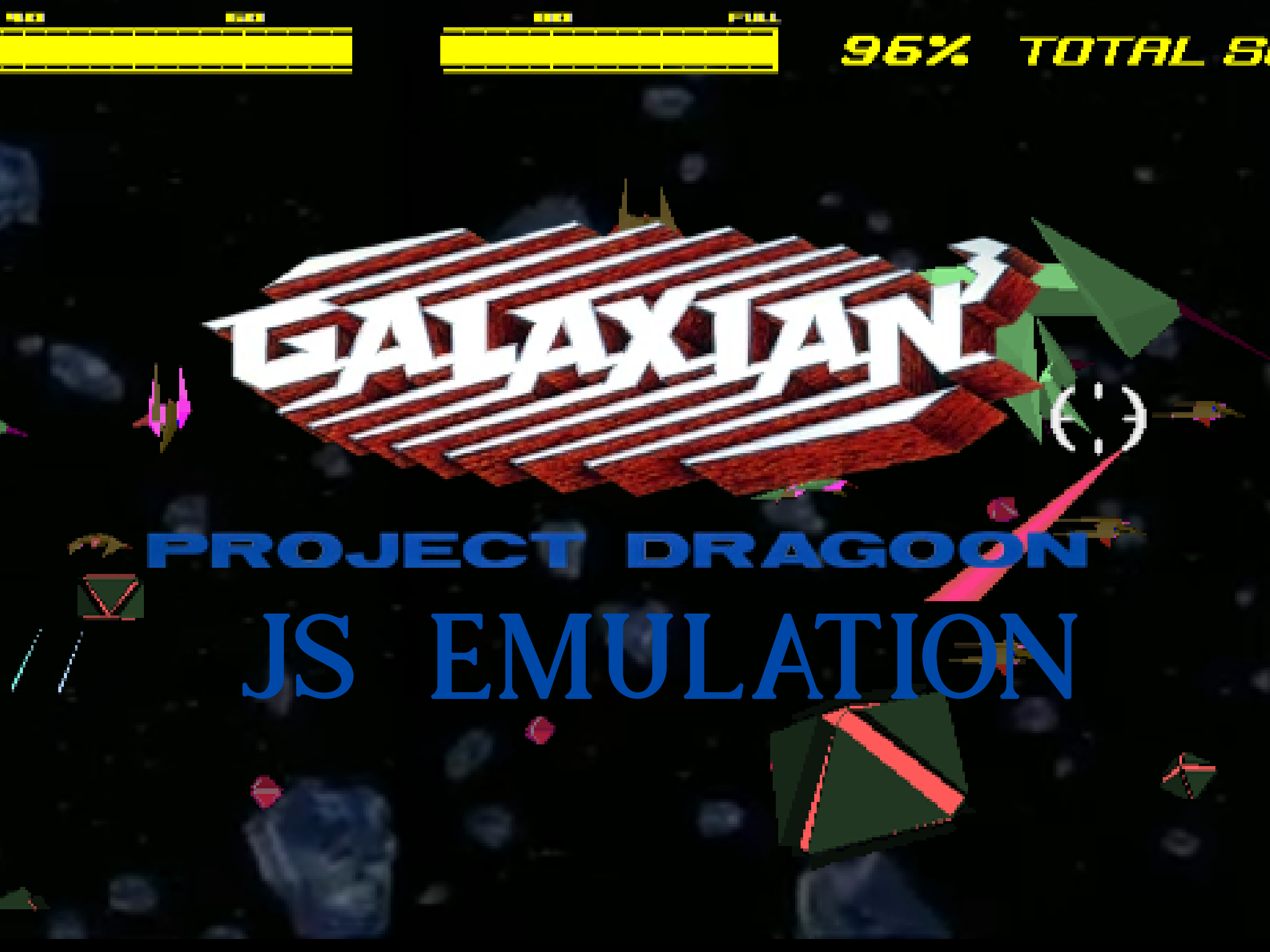 Preview of Galaxian 3 js emulation non mame