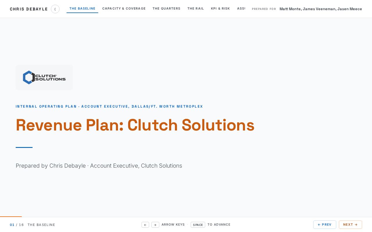 Preview of Clutch Repo