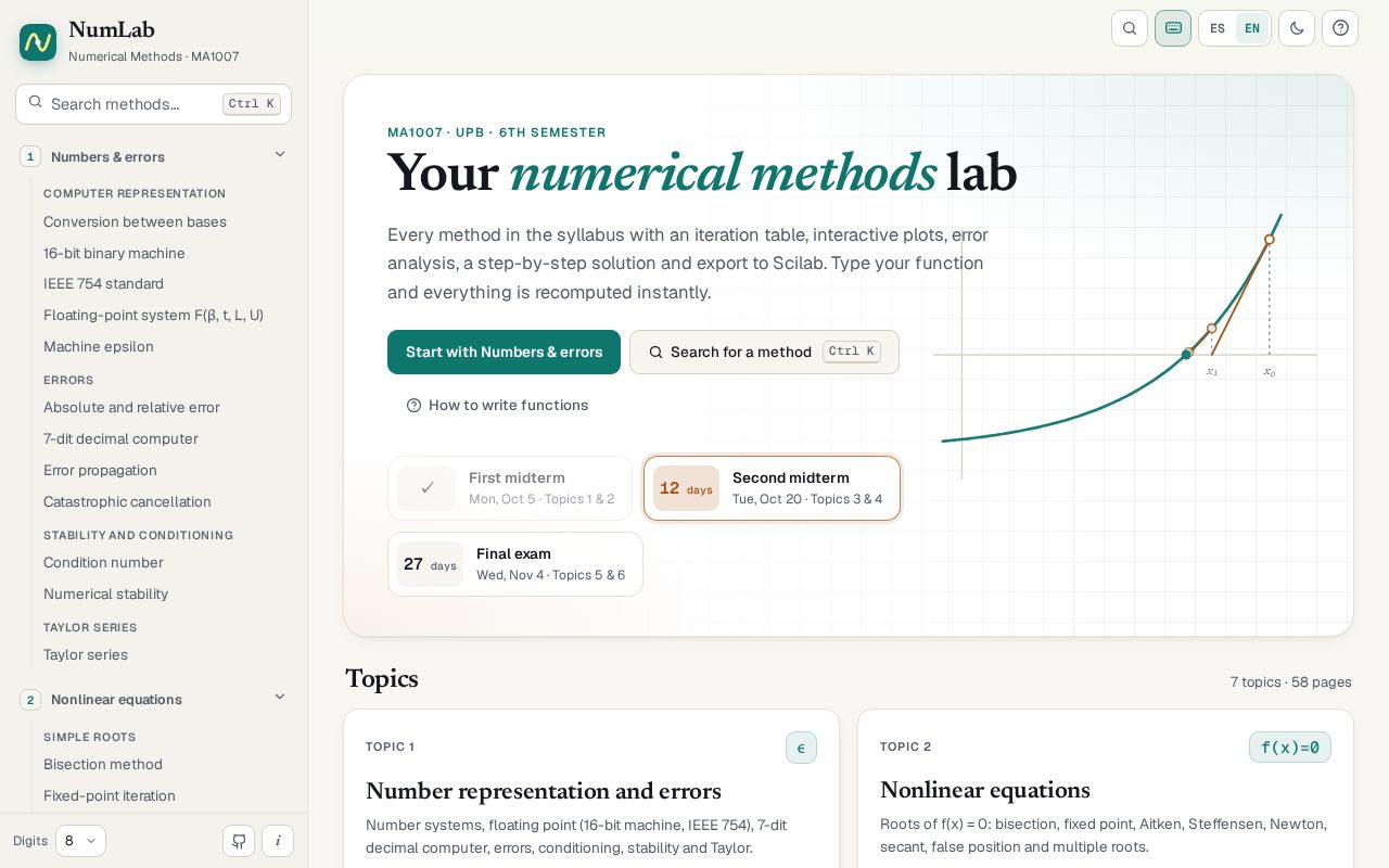 Preview of Numlab