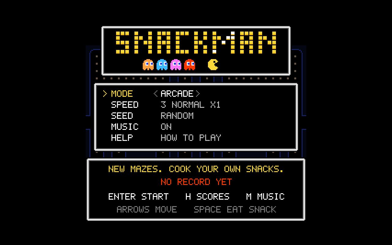 Preview of Snackman
