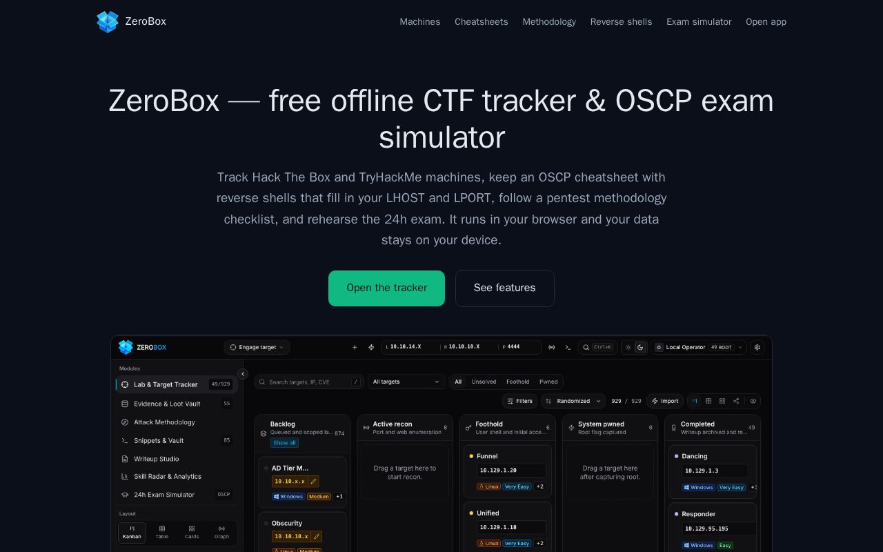 Preview of Ctf Tracker