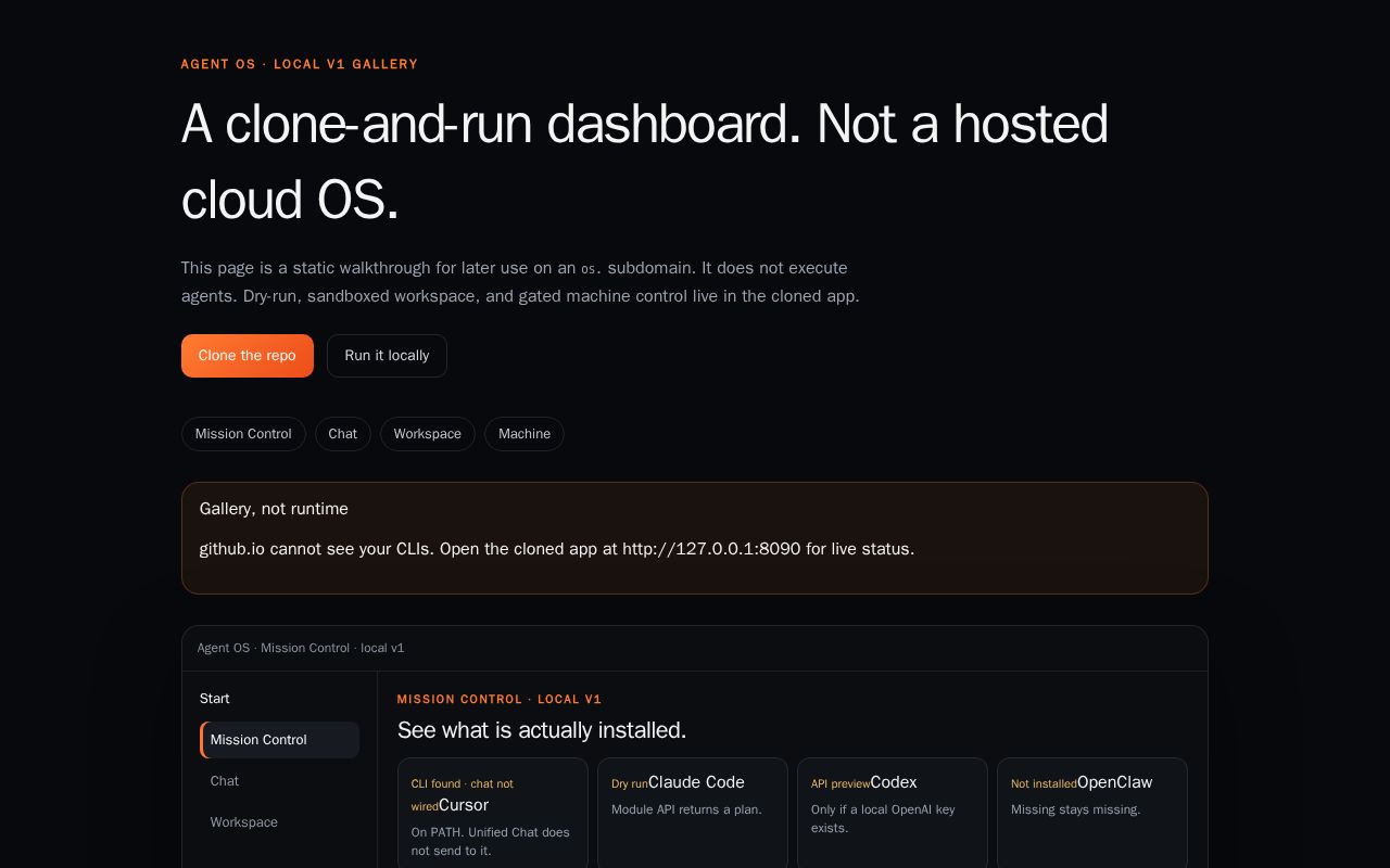 Preview of Agent Os