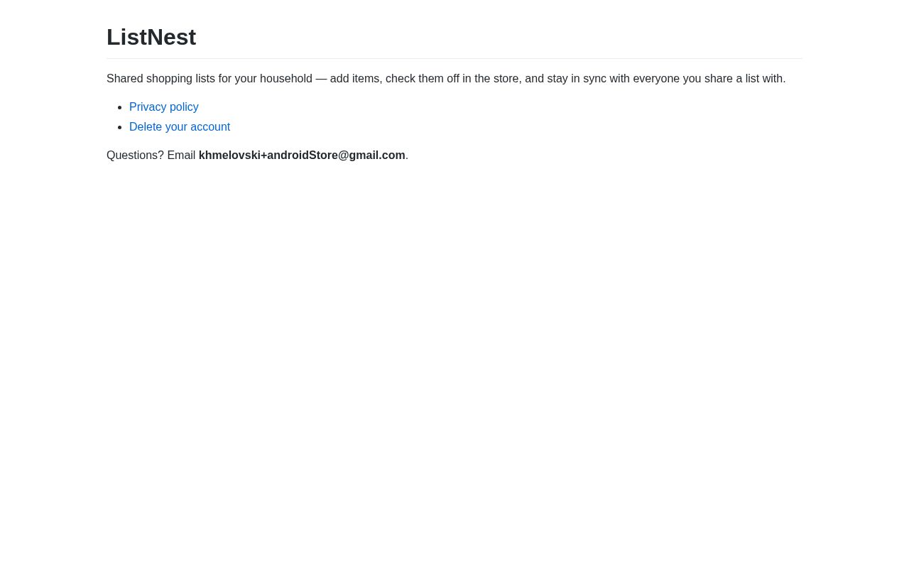 Preview of Listnest Legal