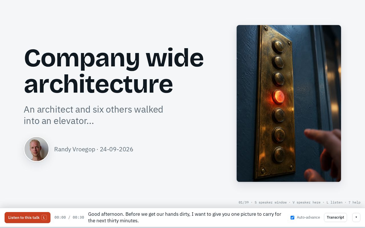 Preview of Architecturetalk
