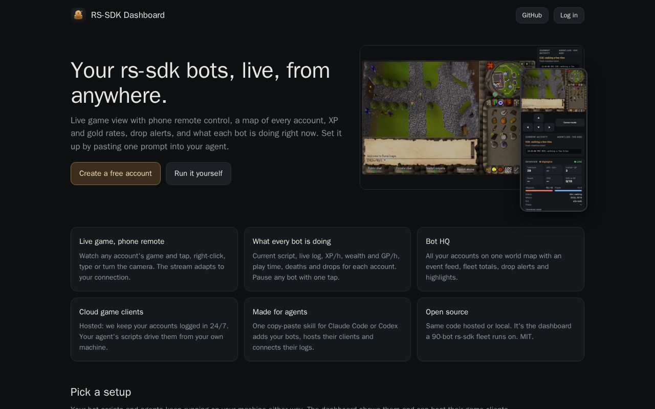 Preview of Rs Sdk Dashboard