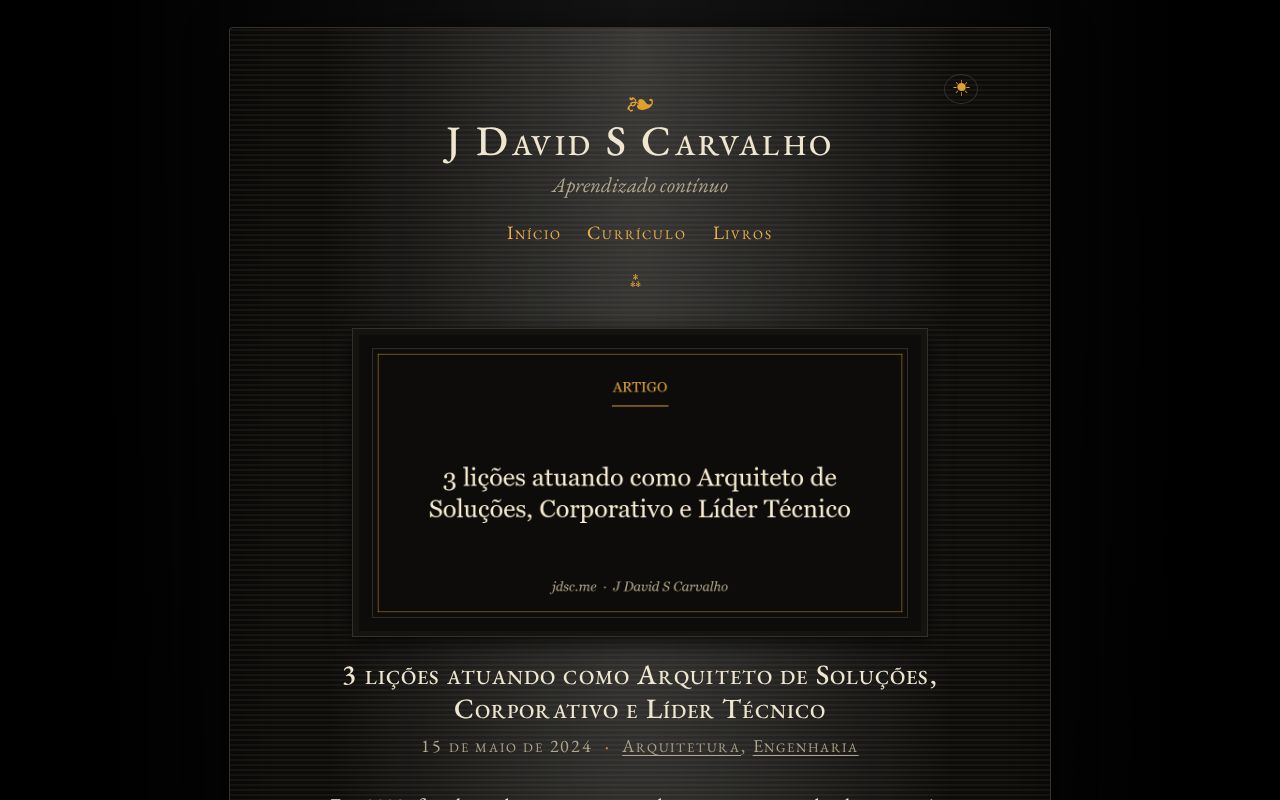 Preview of J David S Carvalho
