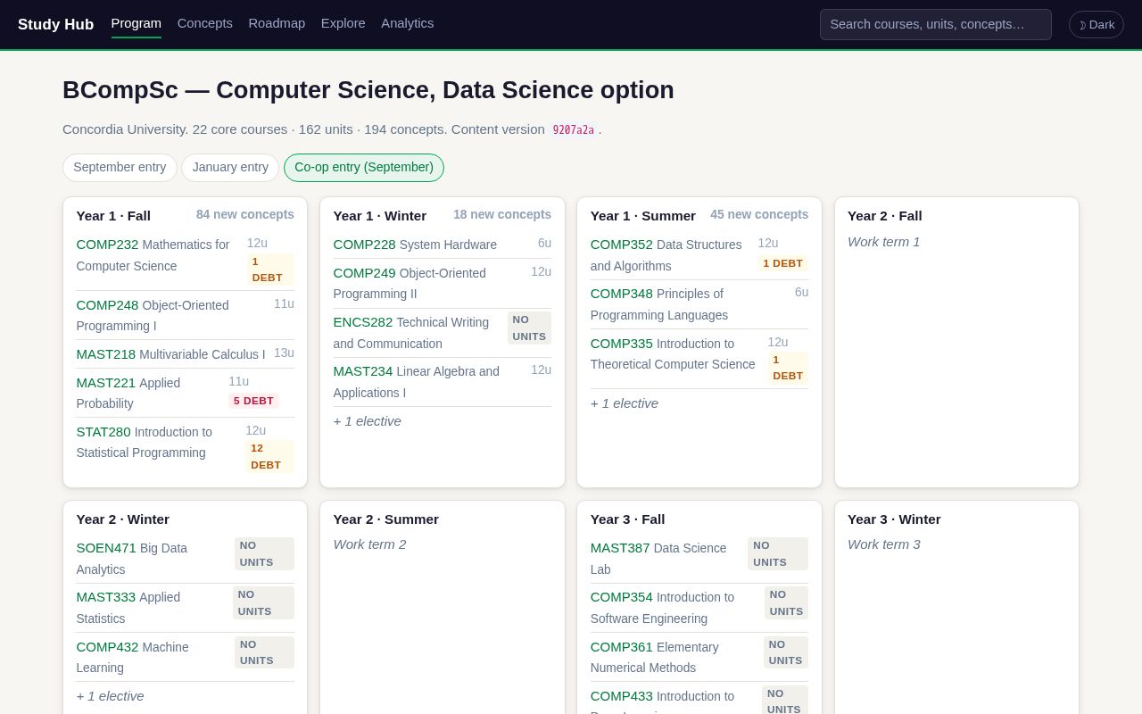 Preview of Study Hub