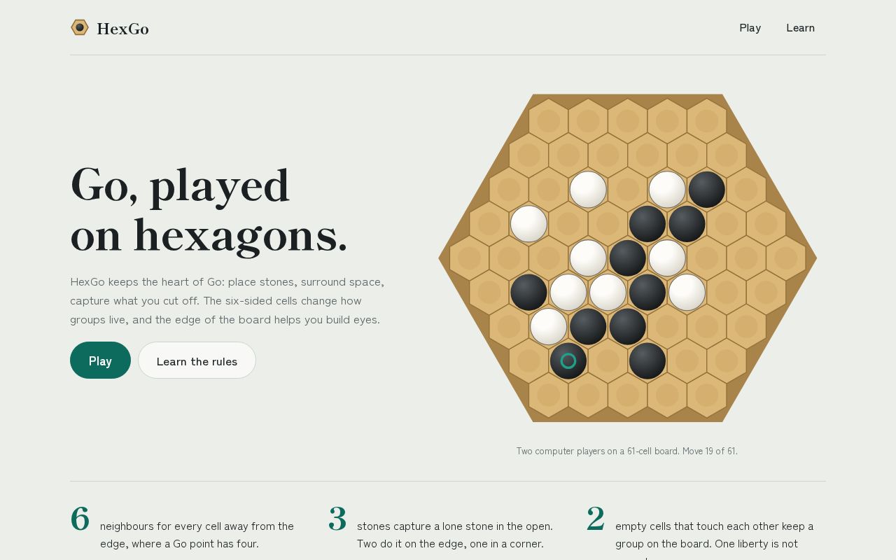 Preview of Hexgo