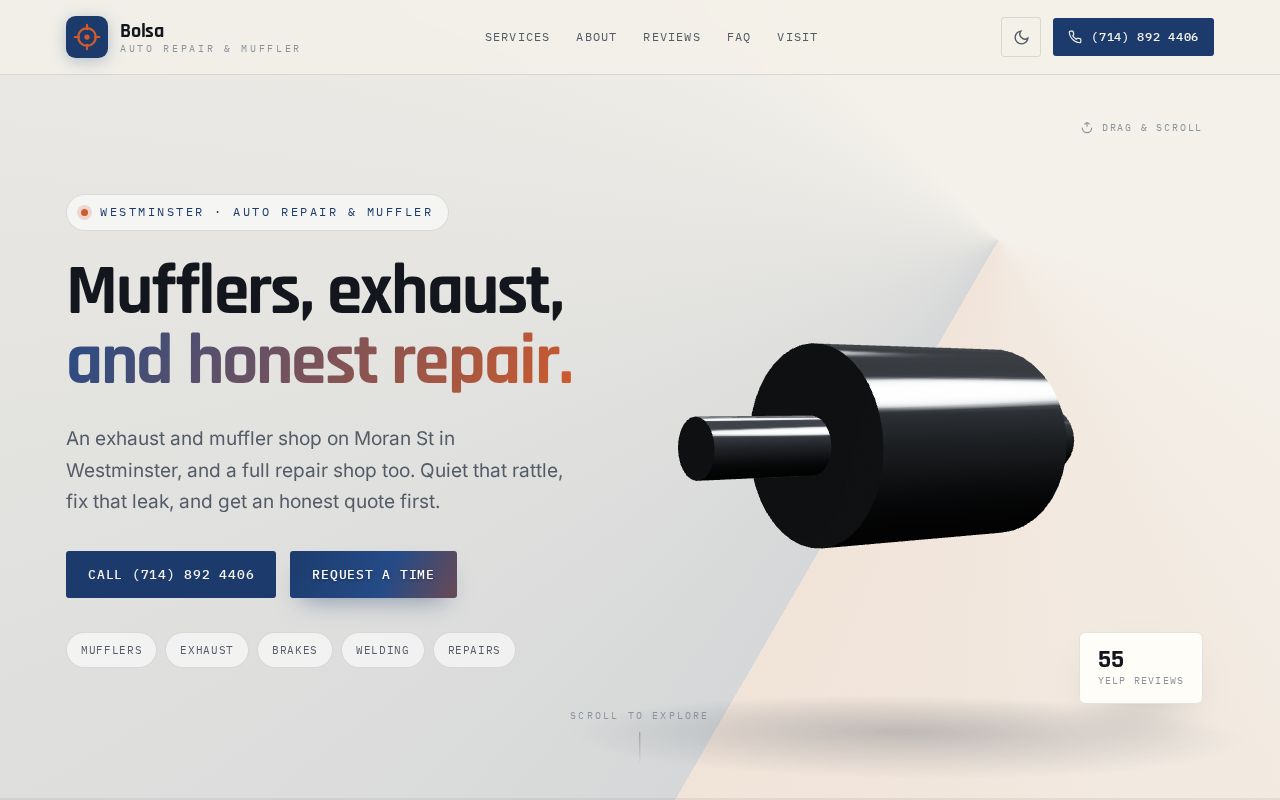 Preview of Bolsa Auto Repair Muffler