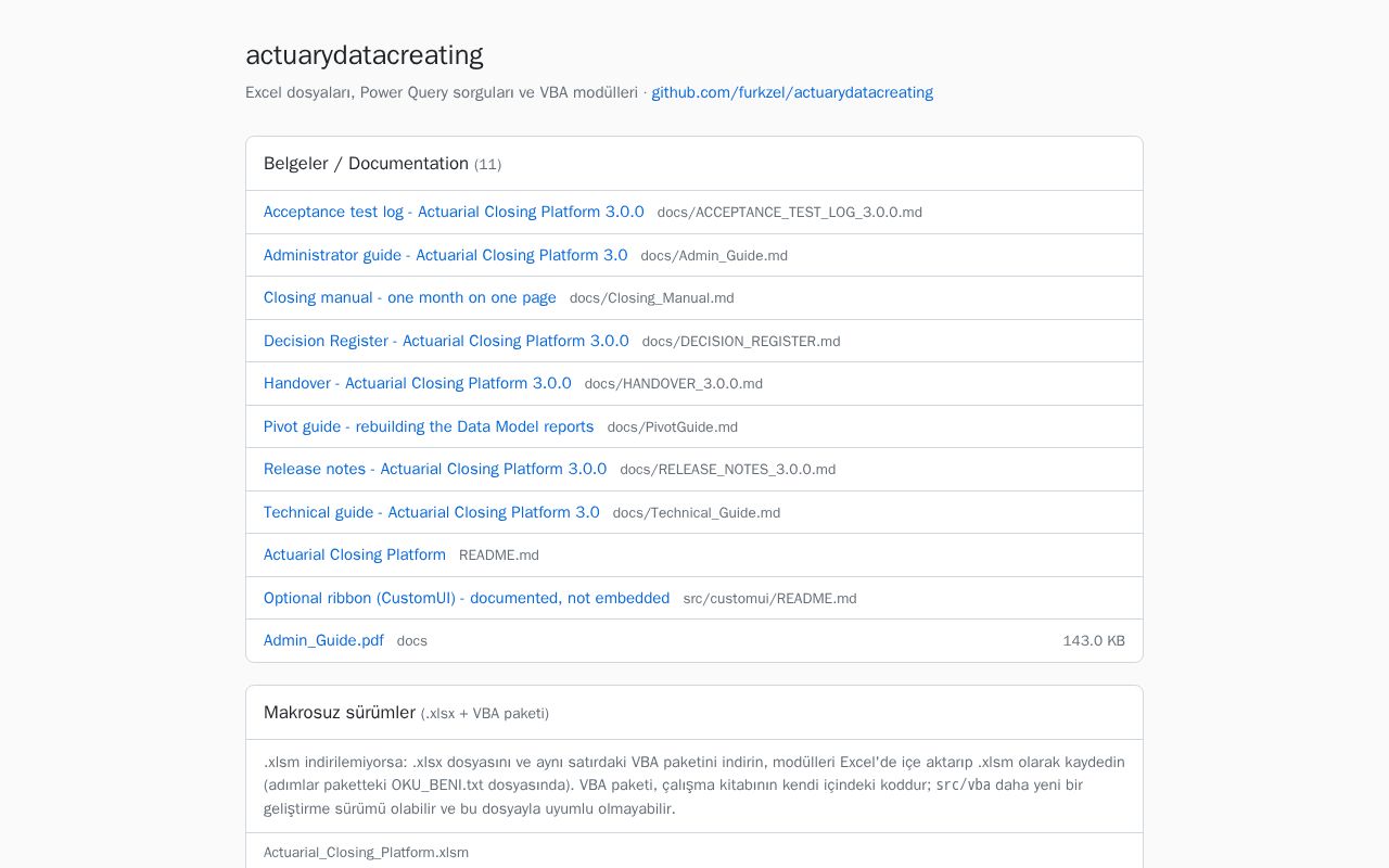 Preview of Actuarydatacreating