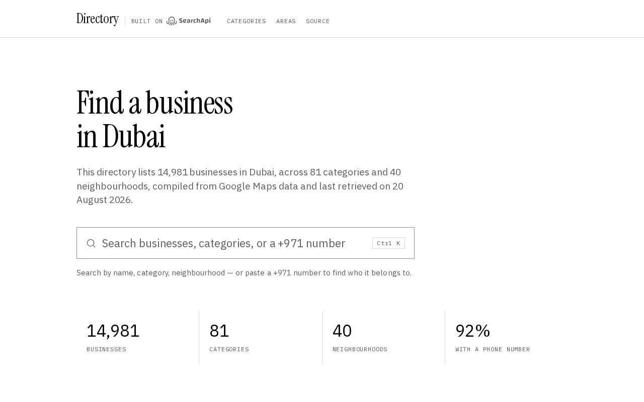 Preview of Business Directory Toolkit