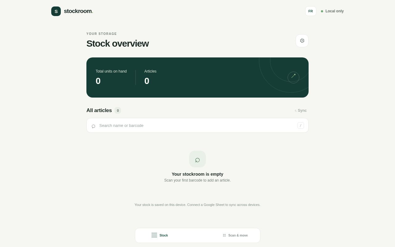 Preview of Stock Management
