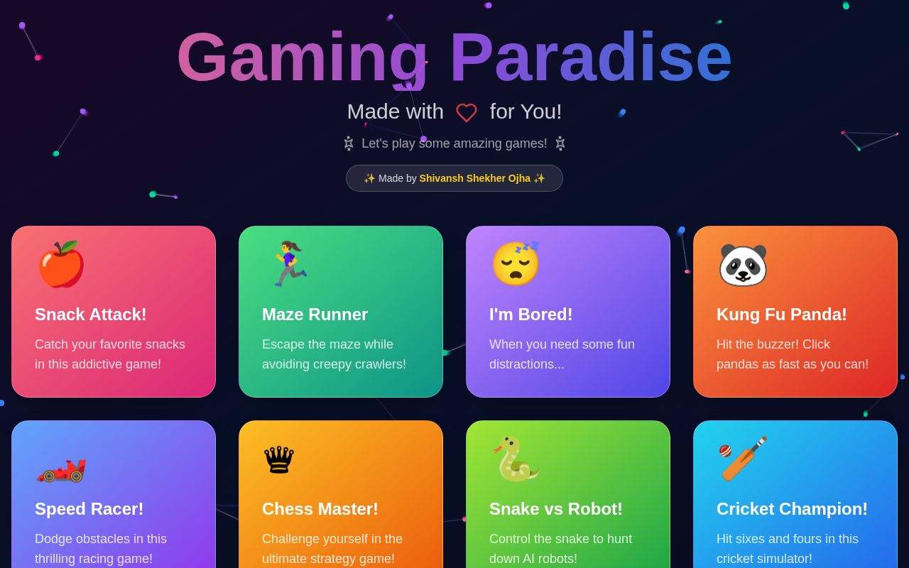 Preview of Gaming Paradise