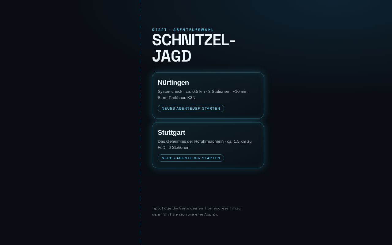 Preview of Schnitzeljagd