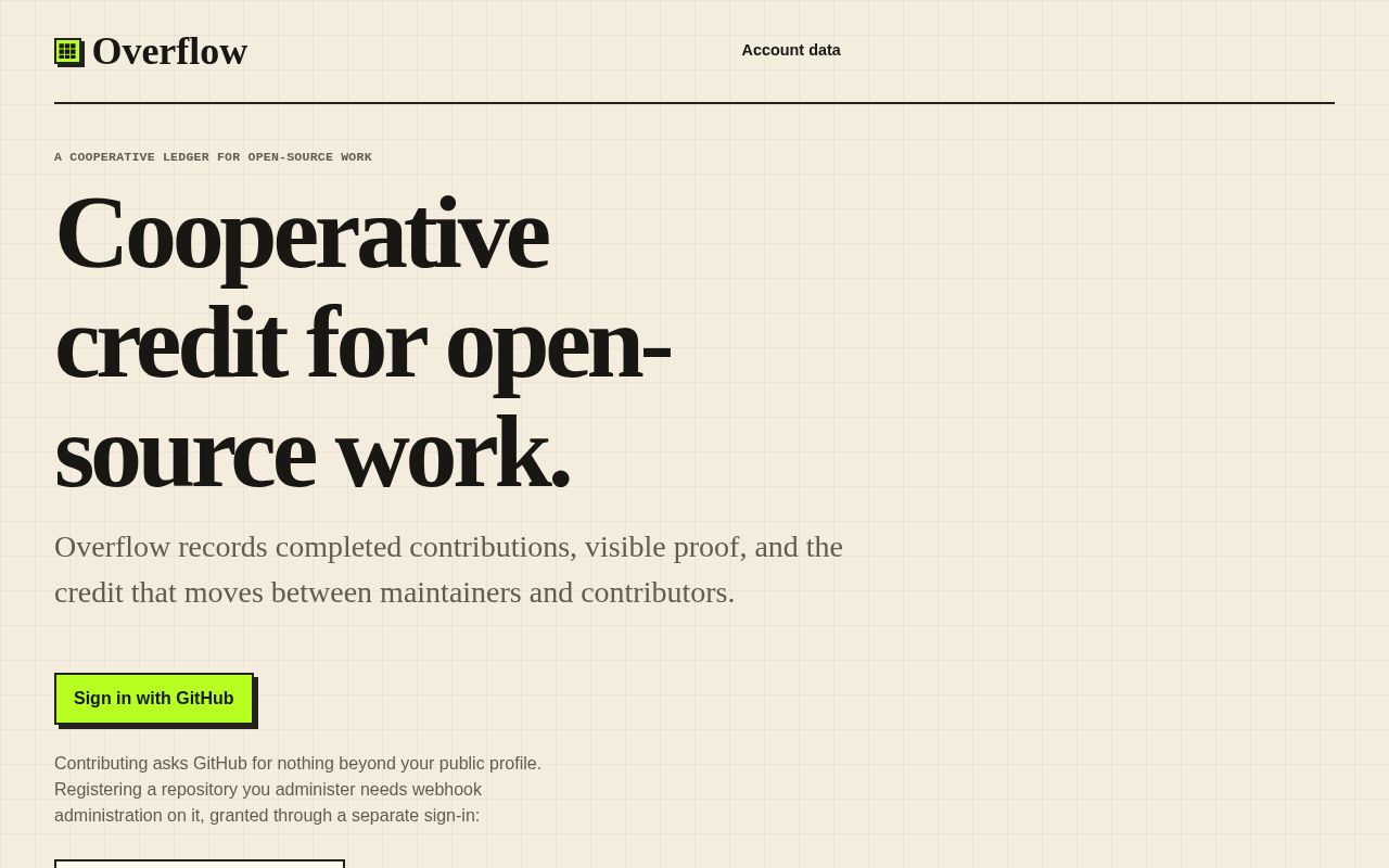 Preview of Overflow