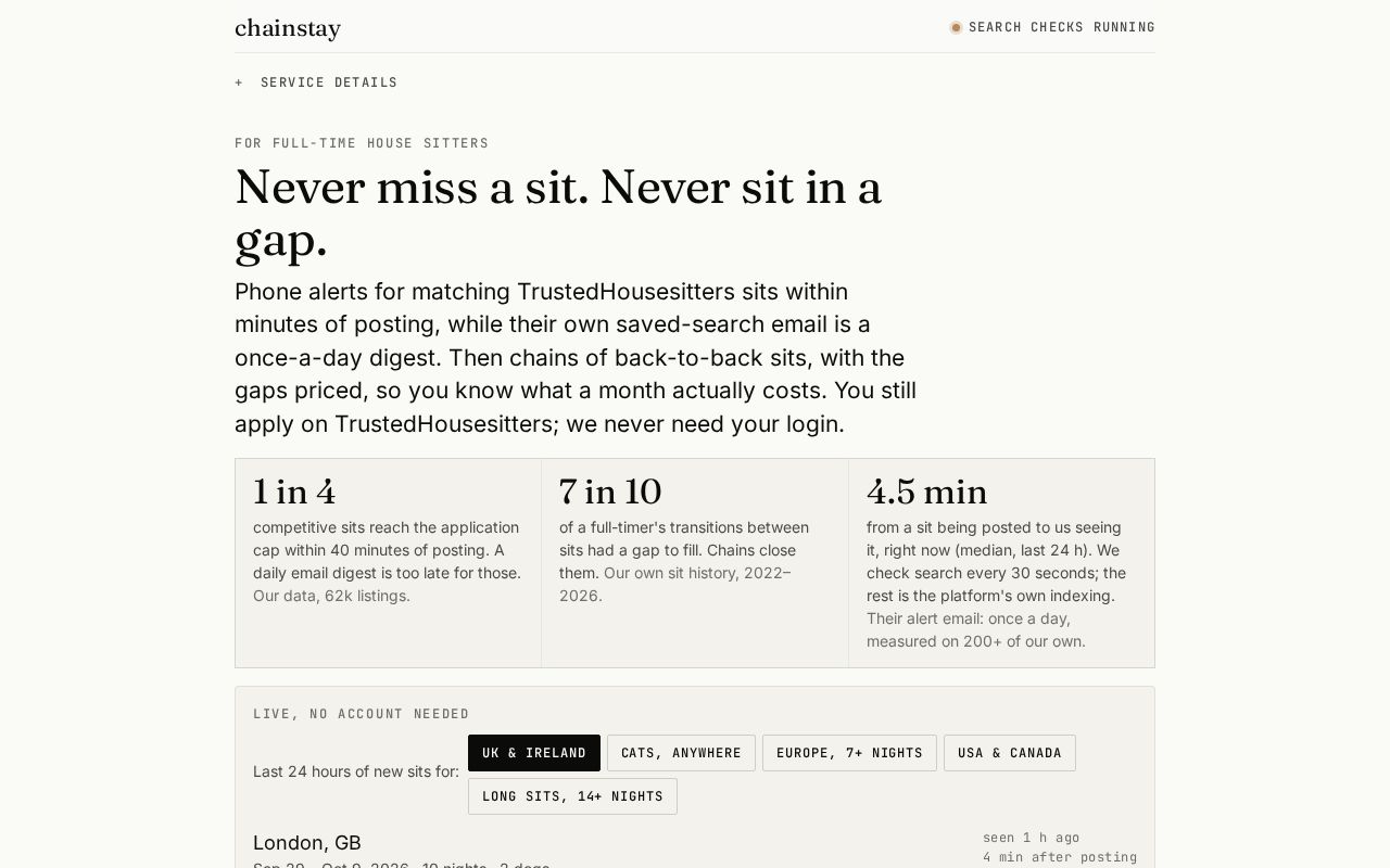 Preview of Chainstay Web