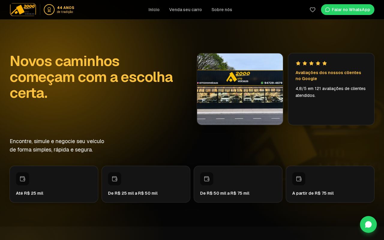 Preview of Site Auto2000