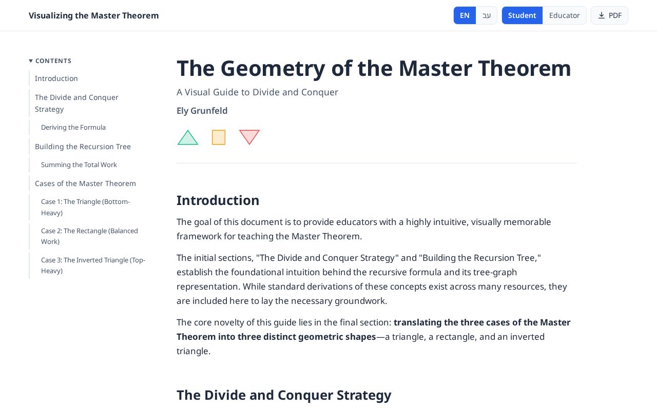 Preview of Visualizing The Master Theorem