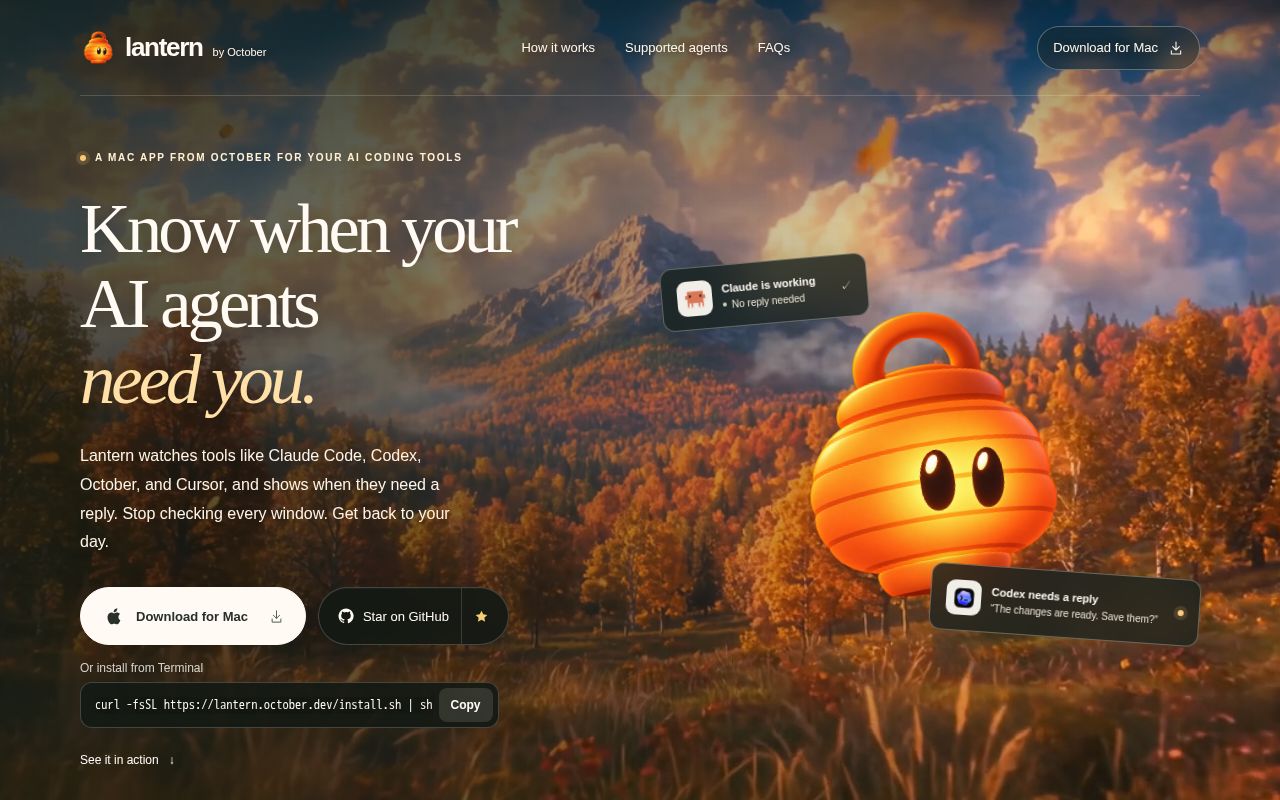 Preview of October Lantern