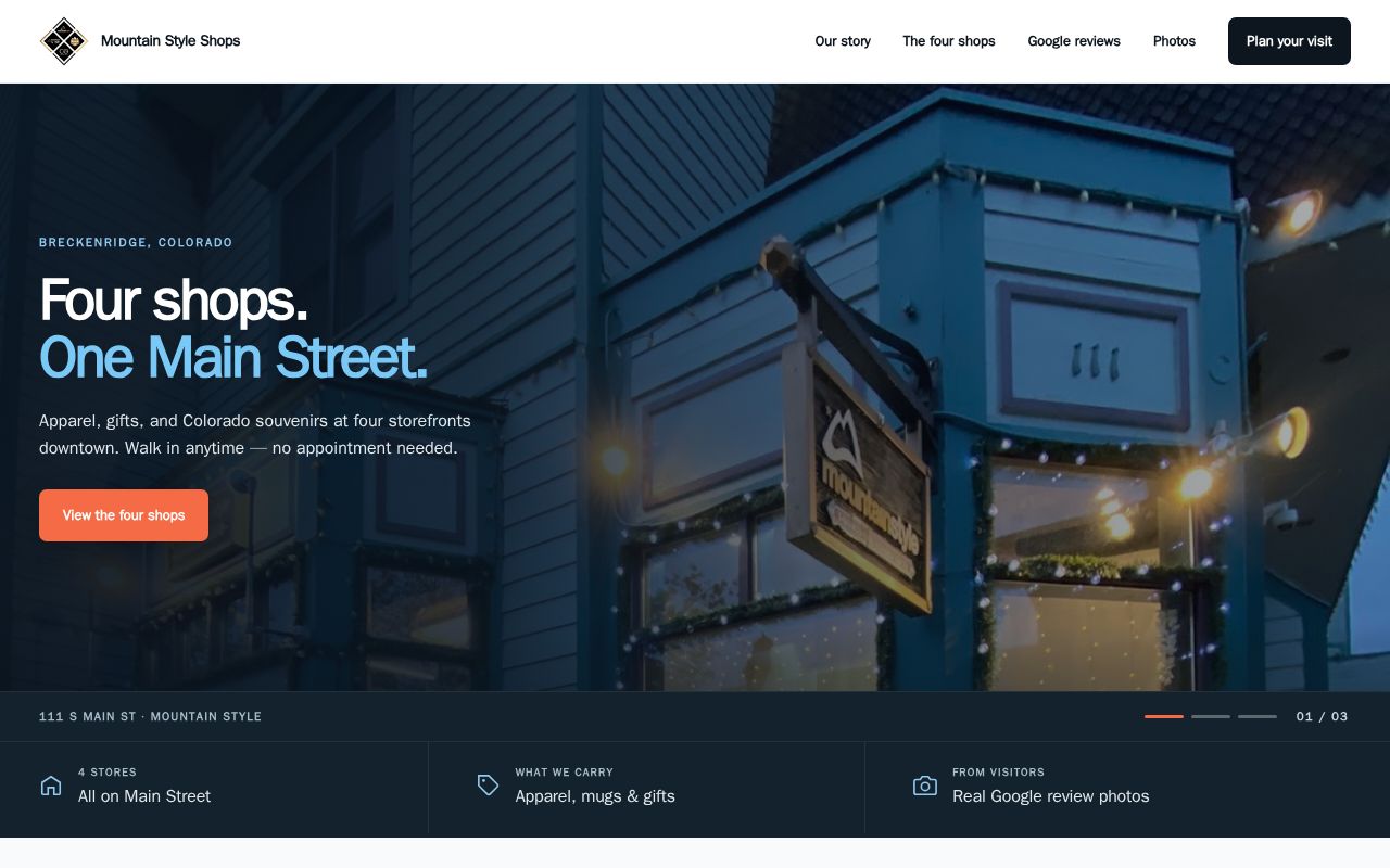 Preview of Mountainsshop
