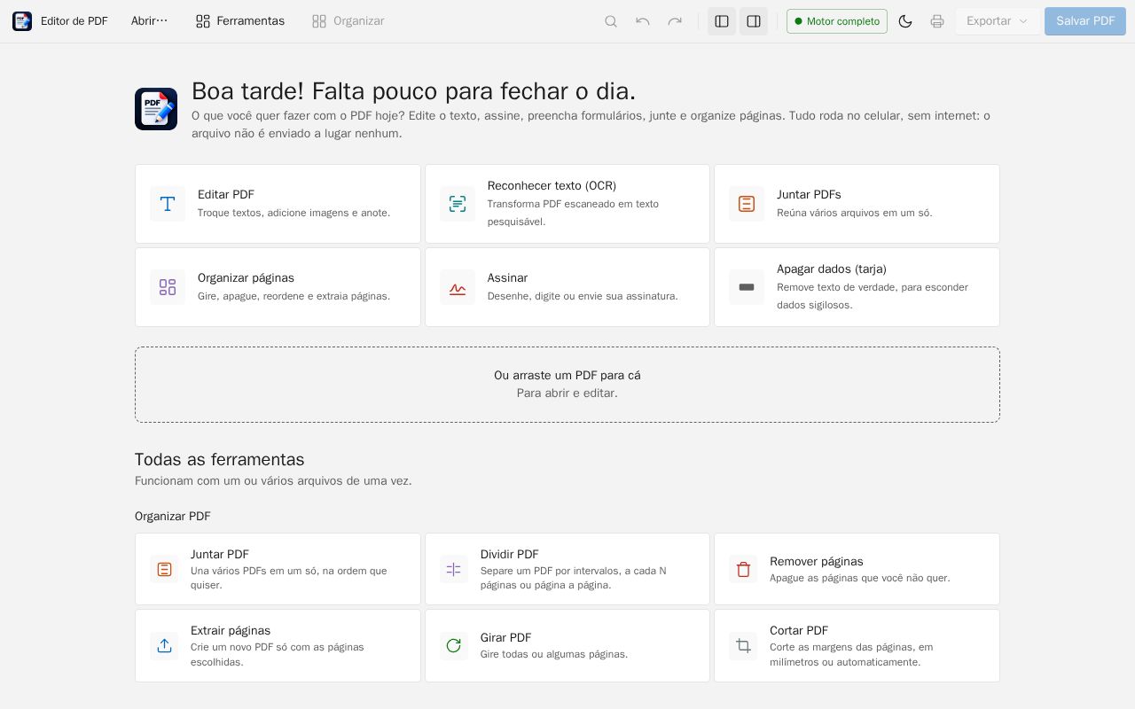 Preview of Editor de PDF