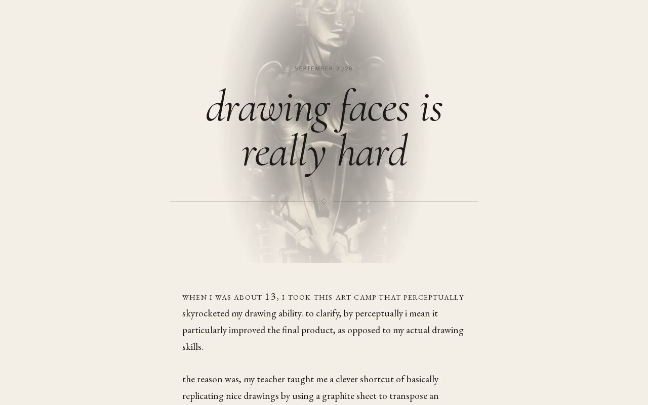 Preview of Drawing Faces