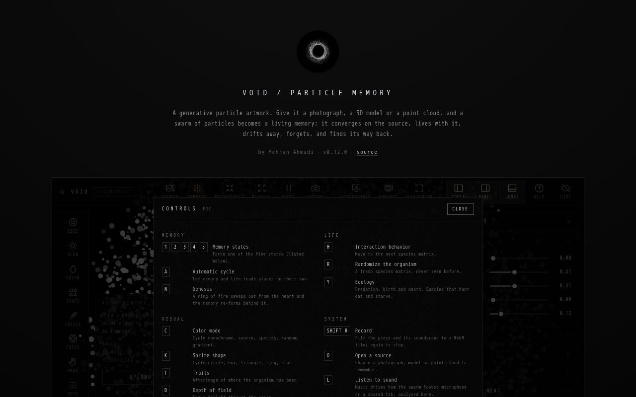 Preview of Particle Memory VOID