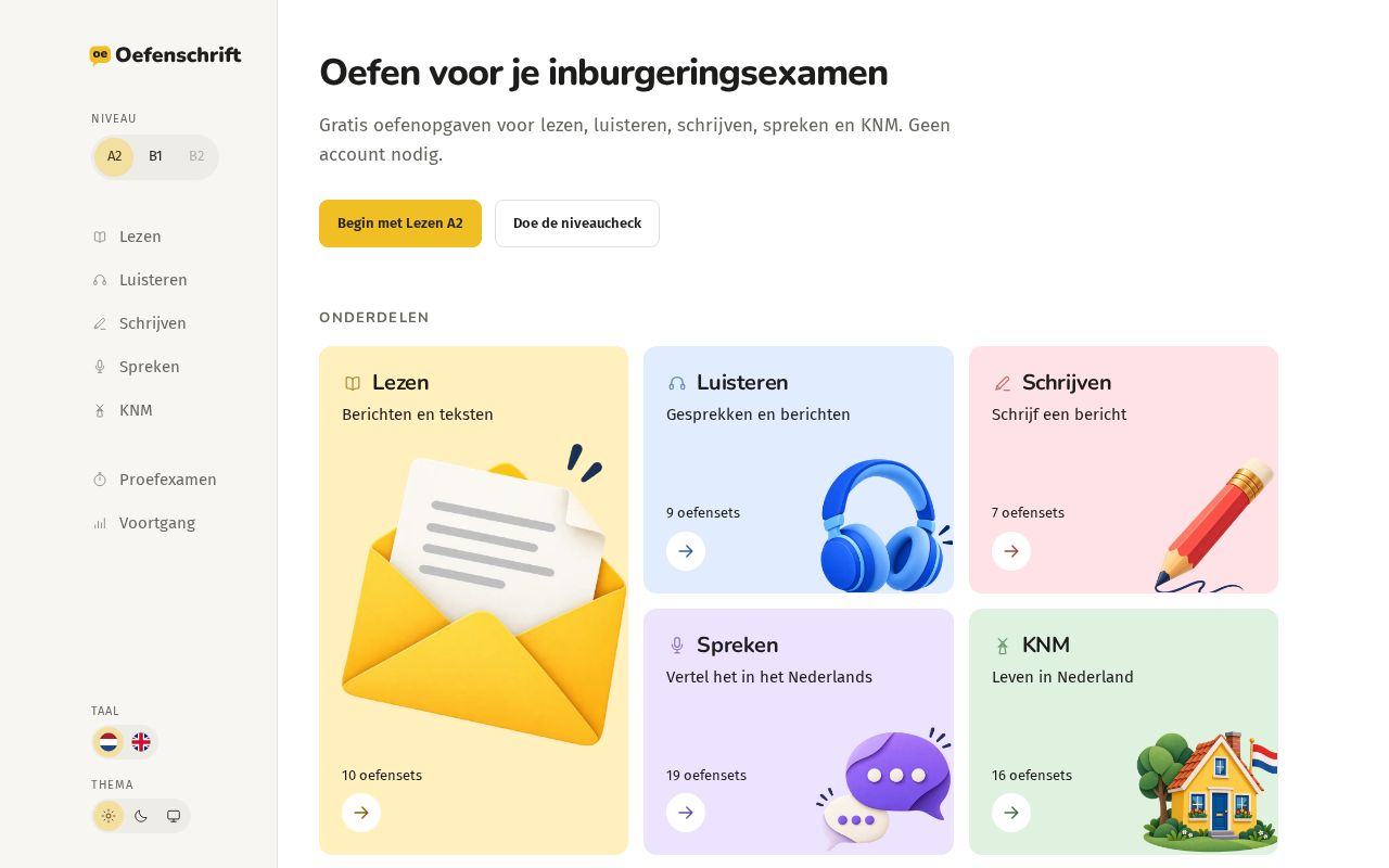 Preview of Oefenschrift