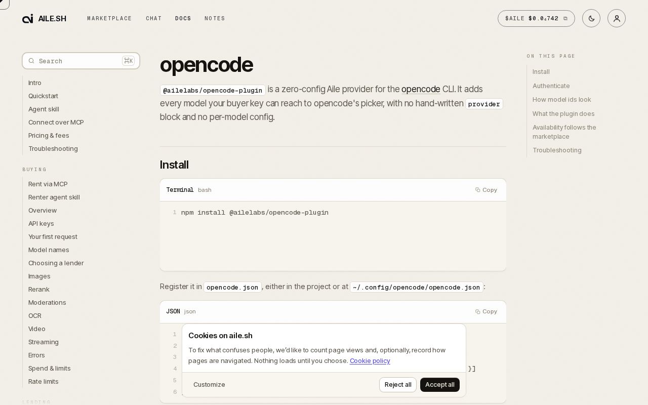 Preview of Opencode Plugin