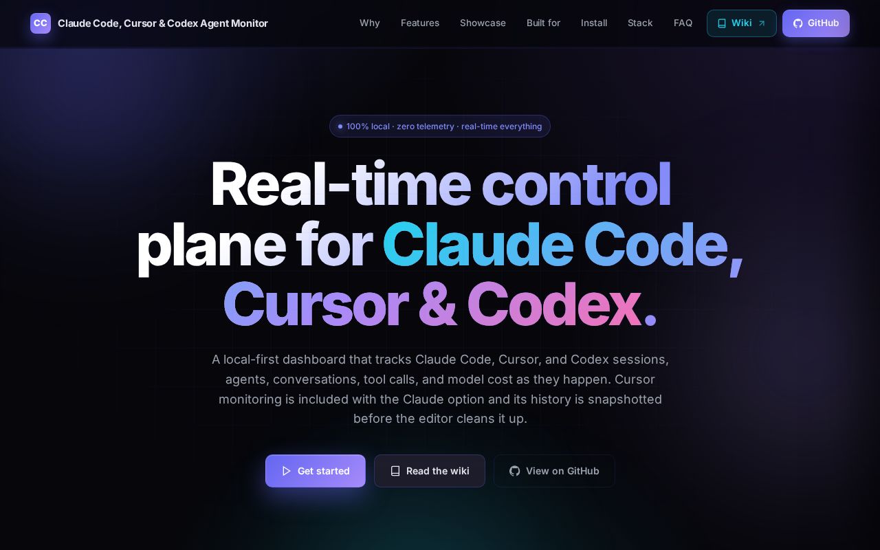 Preview of Claude Code Agent Monitor
