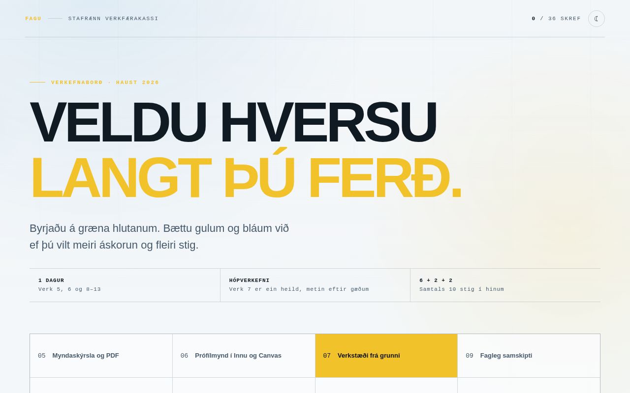 Preview of FaguVerkefni