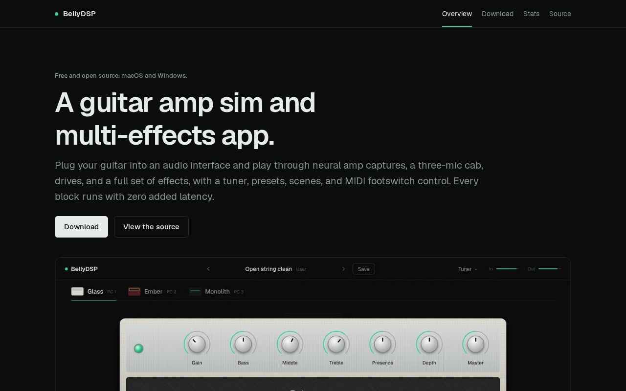Preview of BellyDSP
