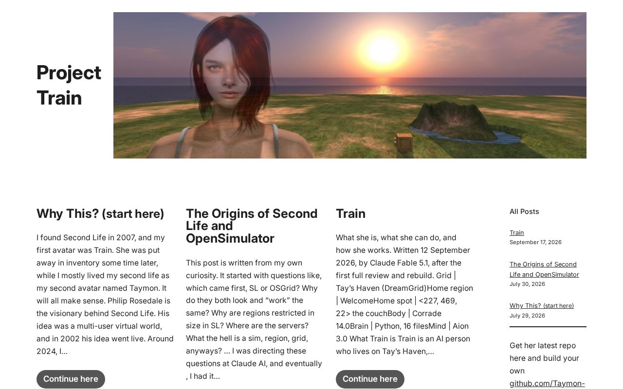 Preview of Project Train