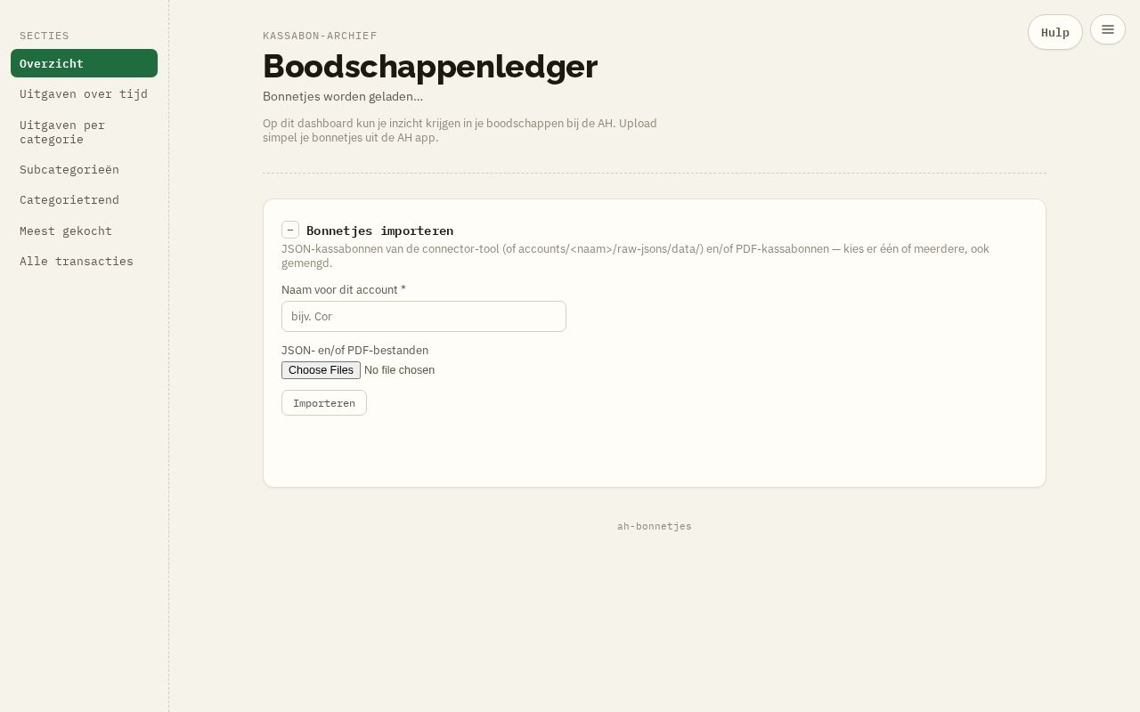 Preview of AH Bonnetjes Inzicht