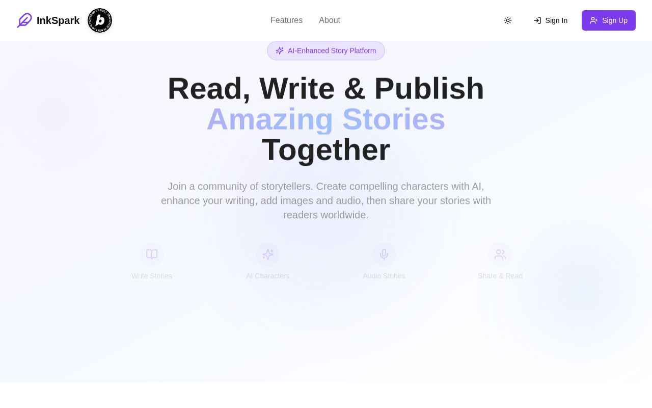 Preview of InkSpark