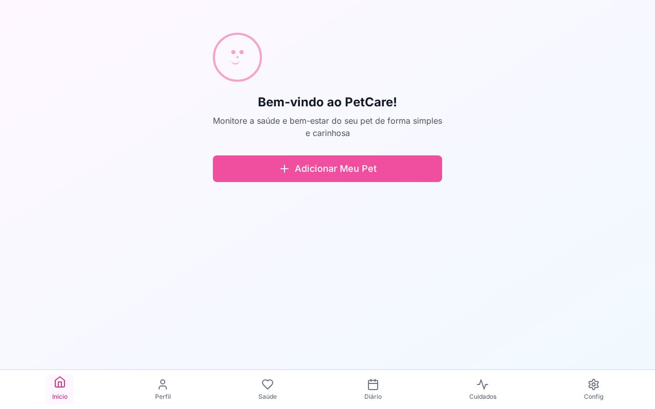 Preview of Pet Health App - One prompt shot