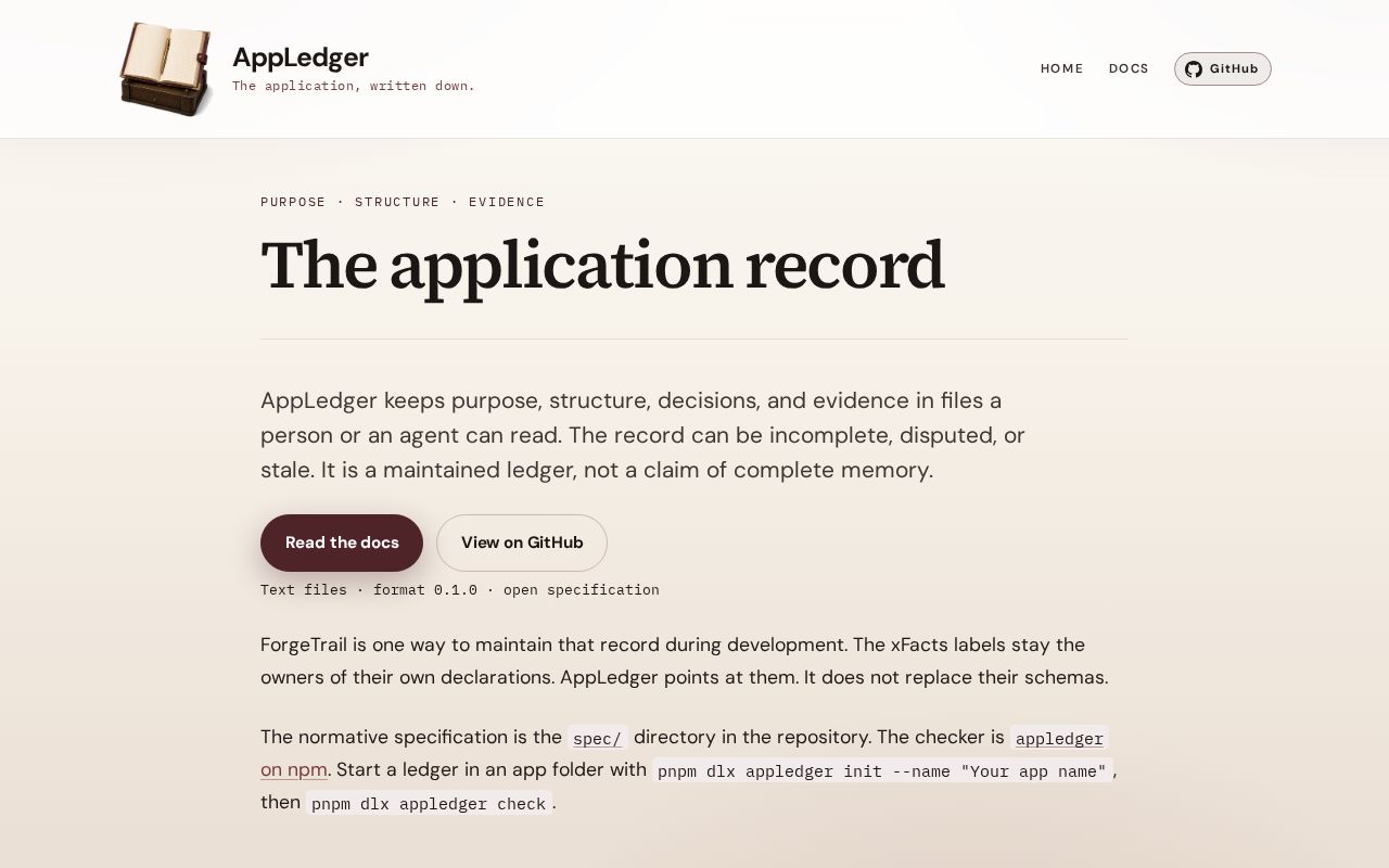 Preview of Appledger