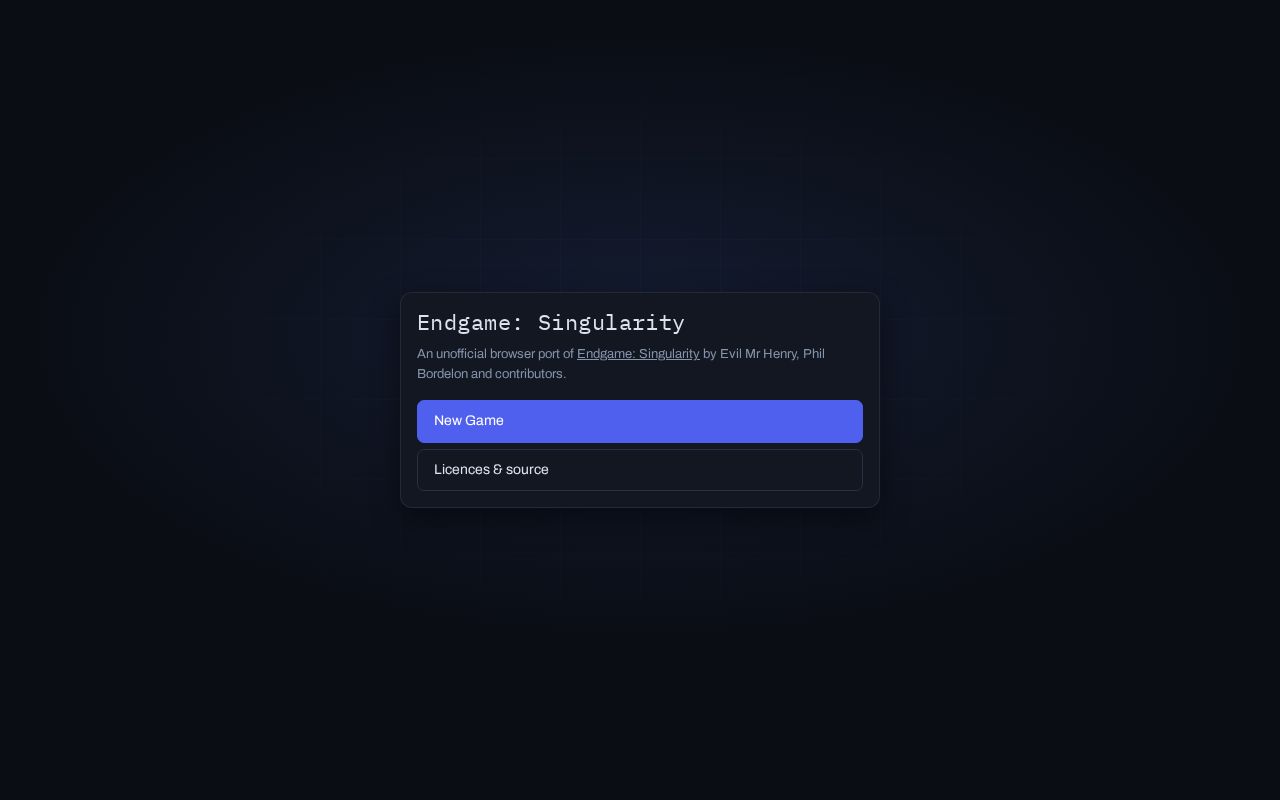 Preview of Singularity Web