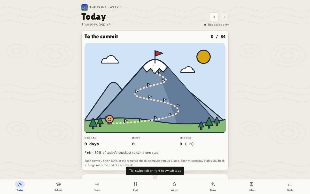 Preview of The Climb